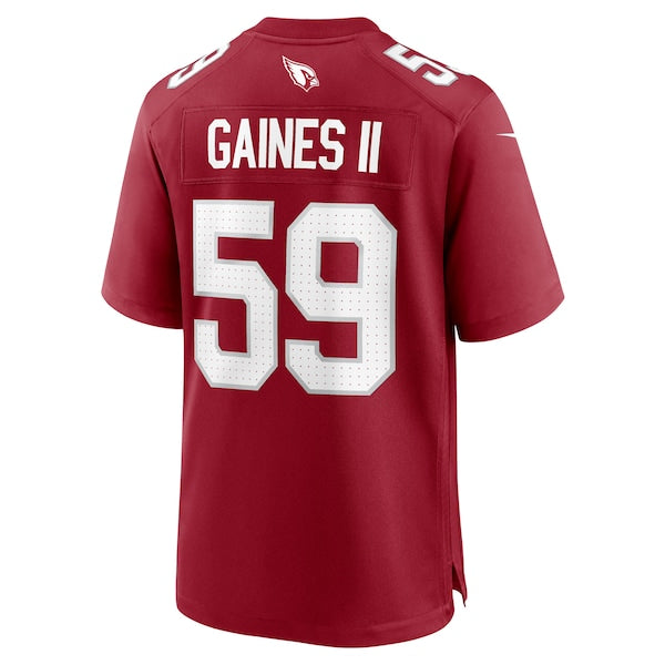 Jon Gaines II Arizona Cardinals Nike Team Game Jersey - Cardinal - Image 3