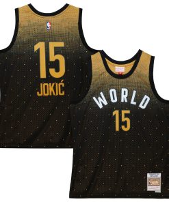 Nikola Jokic Team World 2016 Hardwood Classics Rising Stars Swingman Jersey - Black