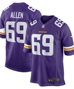 Jared Allen Minnesota Vikings Nike Retired Player Game Jersey - Purple