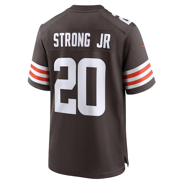 Pierre Strong Jr. Cleveland Browns Nike Team Game Jersey - Brown - Image 5