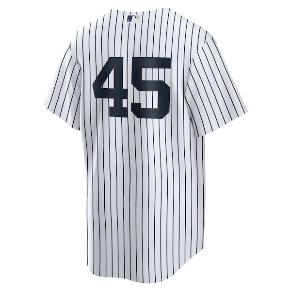 Gerrit Cole New York Yankees Nike Home Replica Player Name Jersey - White/Navy - Image 4