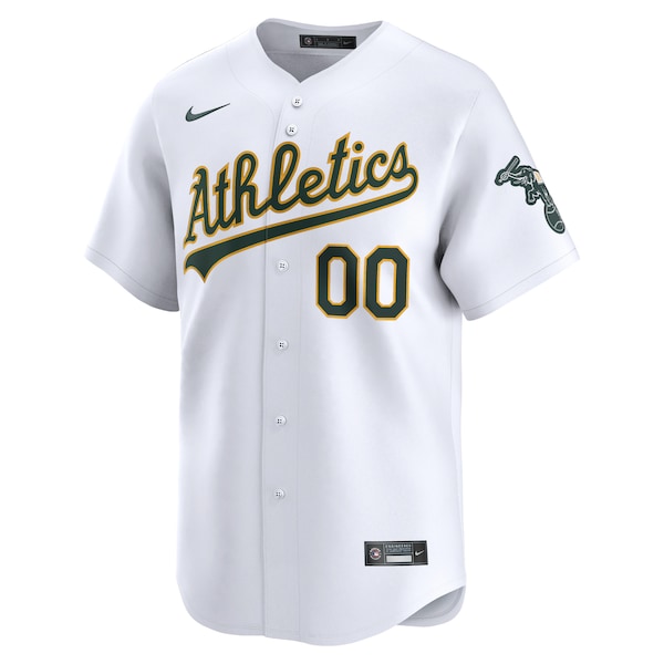Oakland Athletics Nike Home Limited Pick-A-Player Retired Roster Jersey - White - Image 2