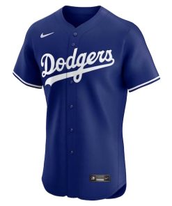 Alternative view of Los Angeles Dodgers Nike Alternate Elite Jersey - Royal