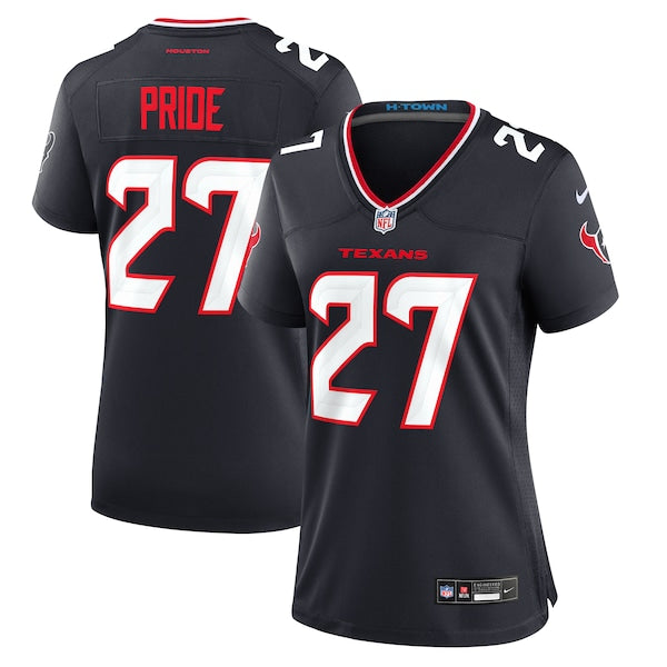 Troy Pride Houston Texans Nike Women's Team Game Jersey - Navy