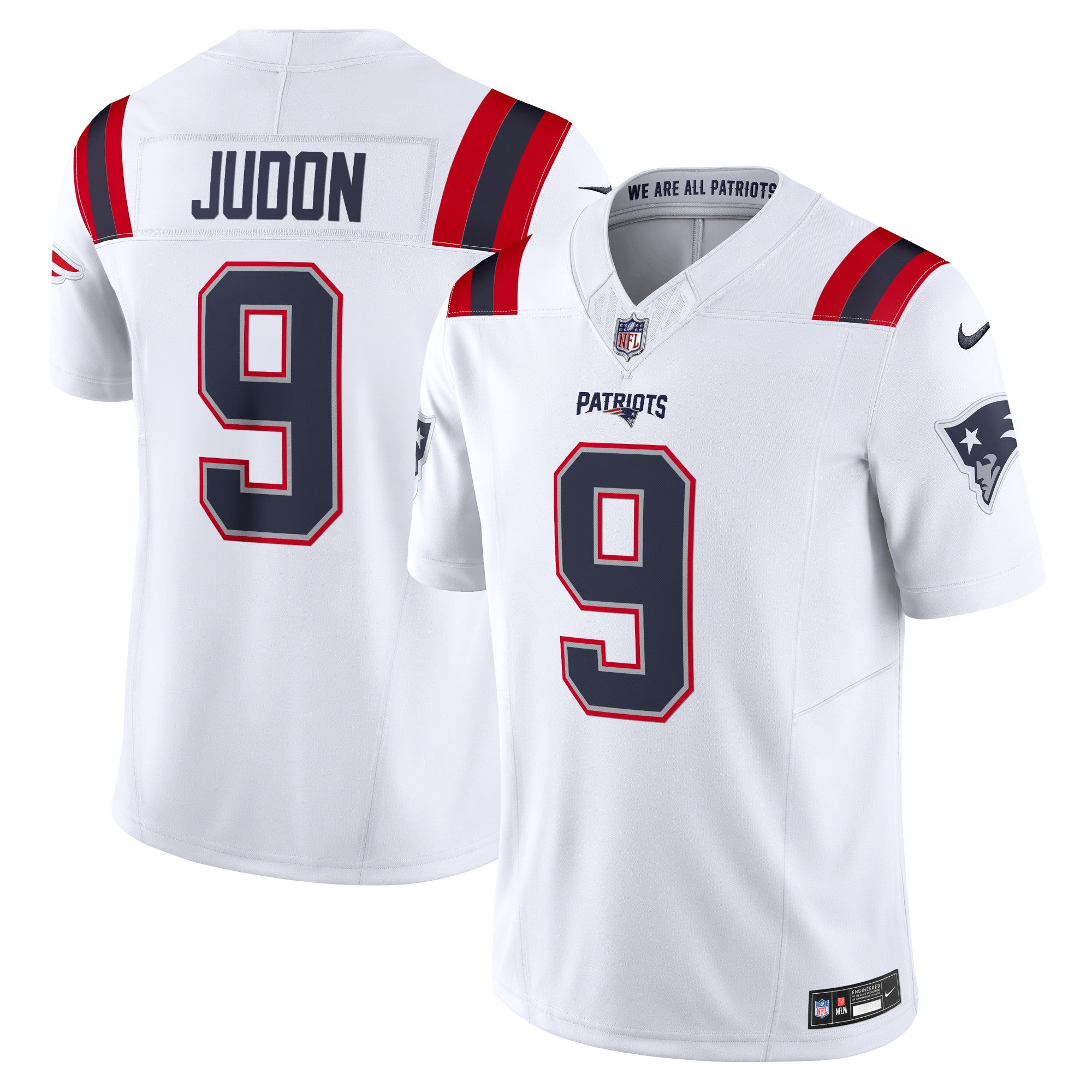 Matthew Judon New England Patriots Nike Vapor F.U.S.E. Limited Jersey - Red/White - Image 6