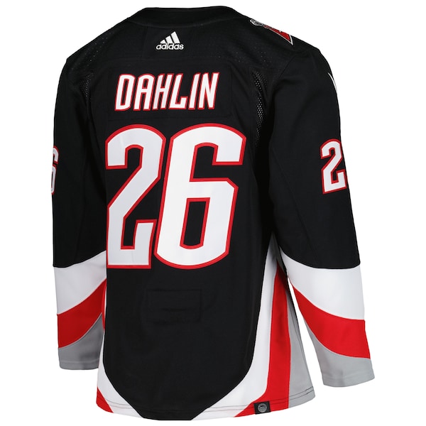 Rasmus Dahlin Buffalo Sabres adidas Alternate Primegreen Authentic Player Jersey - Black - Image 3