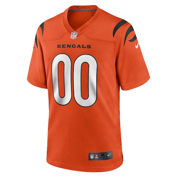 Cincinnati Bengals Nike Alternate Game Custom Jersey - Orange - Image 2