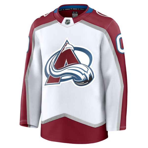 Colorado Avalanche Away Premium Custom Jersey - White/Navy/Burgundy - Image 4