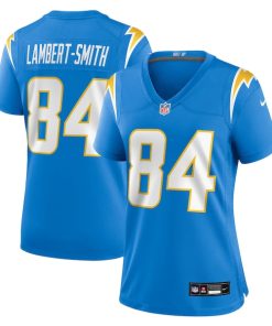 KeAndre Lambert-Smith Los Angeles Chargers Nike Women's Team Game Jersey -  Powder Blue