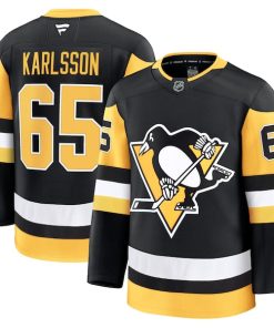 Erik Karlsson Pittsburgh Penguins  Home Premium Jersey - Black