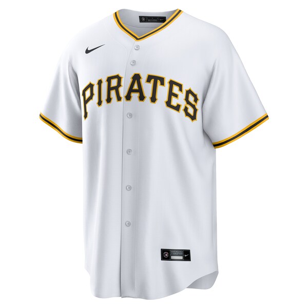 Michael Darrell-Hicks Pittsburgh Pirates Nike Home Replica Jersey - White - Image 2