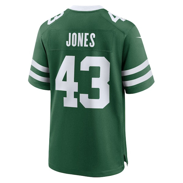 Cam Jones New York Jets Nike Team Game Jersey - Legacy Green - Image 3