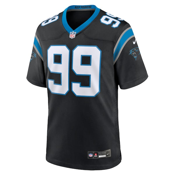 Shy Tuttle Carolina Panthers Nike Game Player Jersey - Black - Image 2