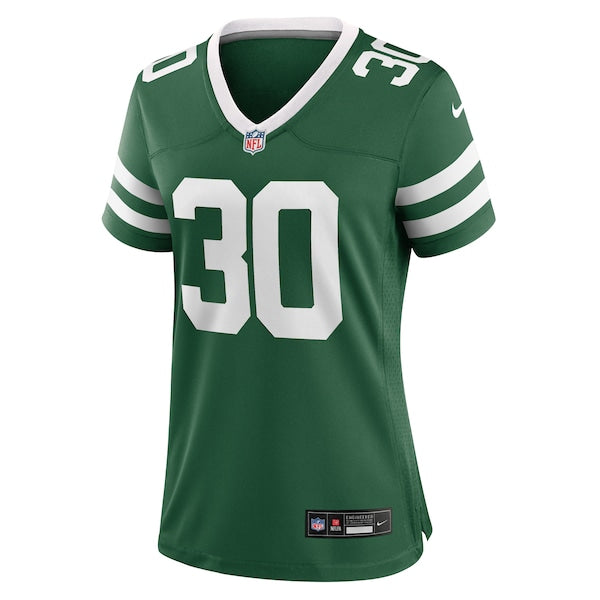 Michael Carter II New York Jets Nike Women's Team Game Jersey - Legacy Green - Image 2