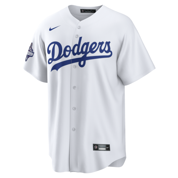 Shohei Ohtani Los Angeles Dodgers Youth Nike 2025 World Series Champions Home Replica Jersey - White - Image 2