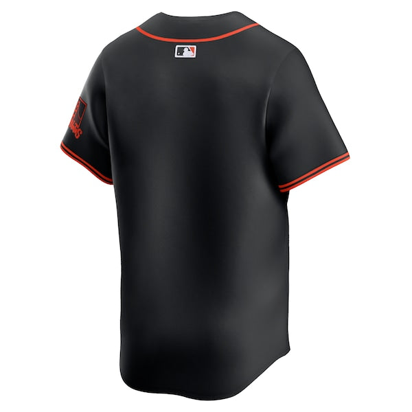 San Francisco Giants Nike Alternate Limited Jersey - Black - Image 3