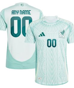 Mexico National Team adidas 2024 Away Authentic Custom Jersey - Green