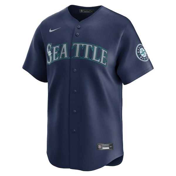 Seattle Mariners Nike Road Limited Jersey?ยจC Navy - Image 2