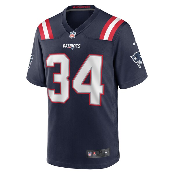 Quandre Mosely New England Patriots Nike Home Game Player Jersey - Navy - Image 2