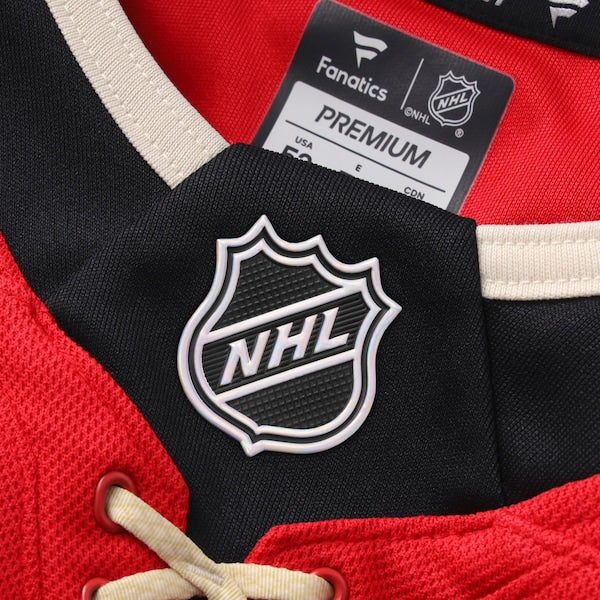Connor Bedard Chicago Blackhawks 2025 NHL Winter Classic Premium Player Jersey - Red - Image 5