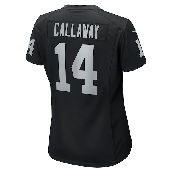 Marquez Callaway Las Vegas Raiders Nike Women's Team Game Jersey - Black - Image 3
