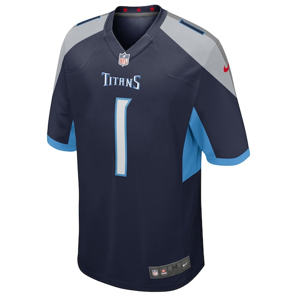 Cameron Ward Tennessee Titans Nike Youth 2025 NFL Draft First Round Pick Alternate Game Jersey - Navy - Image 2