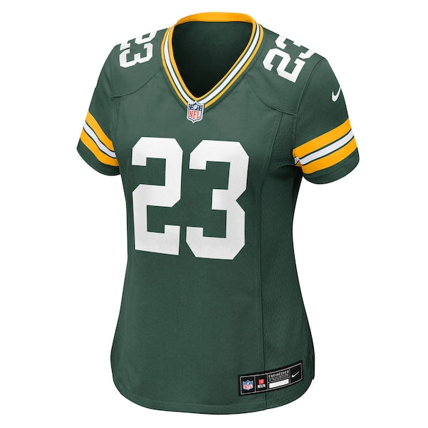 Emanuel Wilson Green Bay Packers Nike Women's Team Game Jersey - Green - Image 2