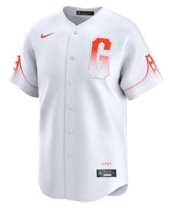 Alternative view of Mike Yastrzemski San Francisco Giants Nike City Connect Limited Player Jersey - White