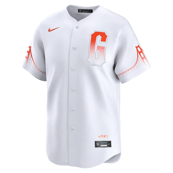 Mike Yastrzemski San Francisco Giants Nike City Connect Limited Player Jersey - White - Image 2