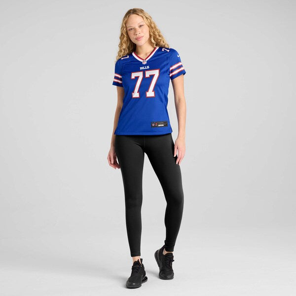 Chase Lundt Buffalo Bills Nike Women's Team Game Jersey - Royal - Image 4