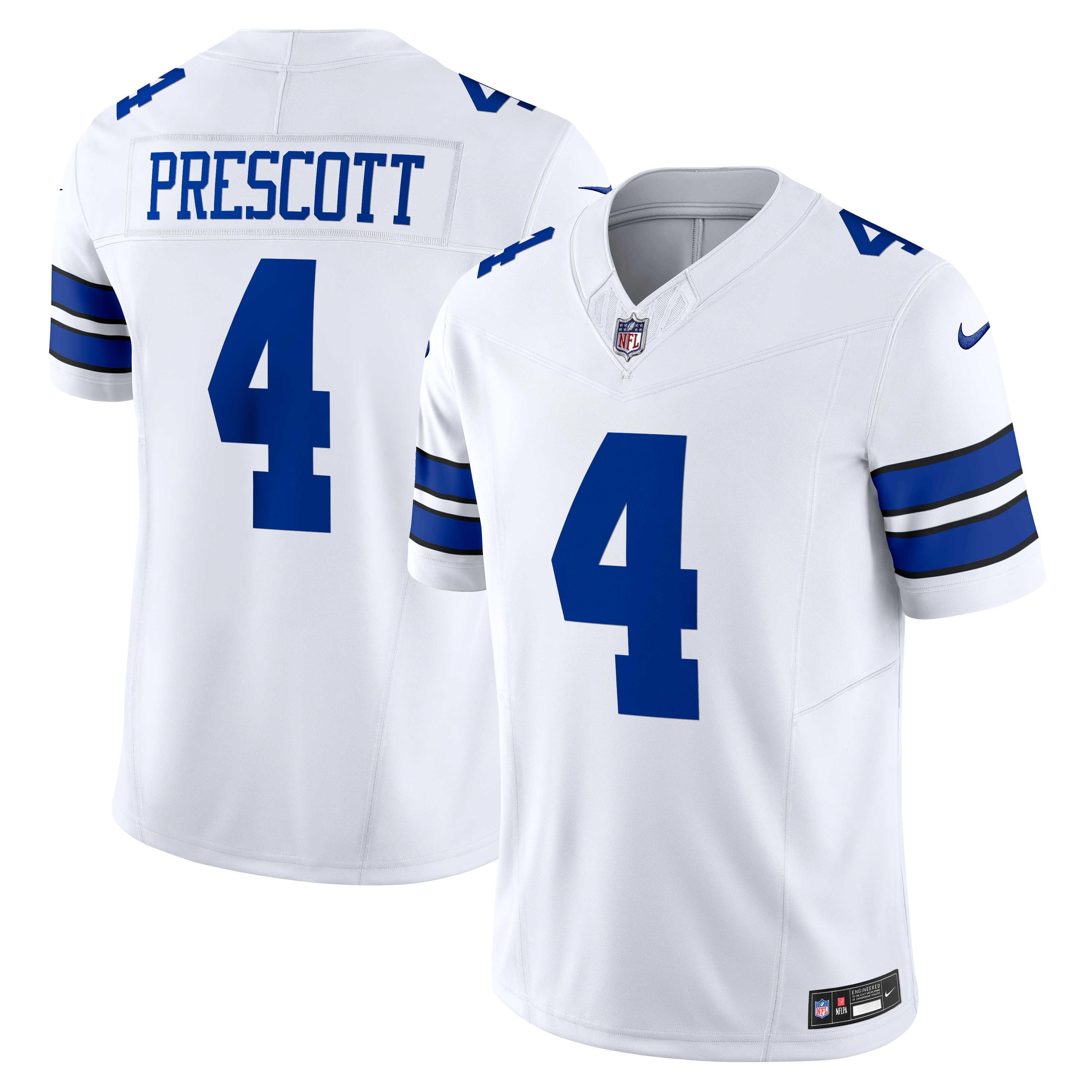 Dak Prescott Dallas Cowboys Nike Vapor F.U.S.E. Limited Jersey - Navy/White - Image 6
