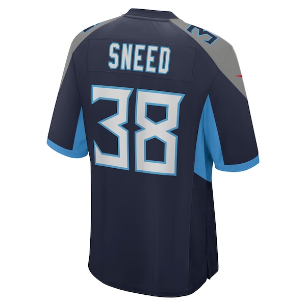 L'Jarius Sneed Tennessee Titans Nike Team Game Jersey - Navy - Image 3