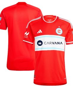 Chicago Fire adidas 2024 Return To Red Authentic Jersey - Red