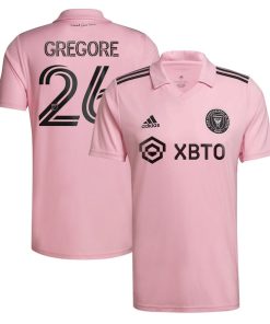 Gregore Inter Miami CF adidas 2022 The Heart Beat Kit Replica Team Player Jersey - Pink
