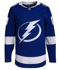 Alternative view of Tampa Bay Lightning adidas  Home  Primegreen Authentic Custom Jersey - Royal