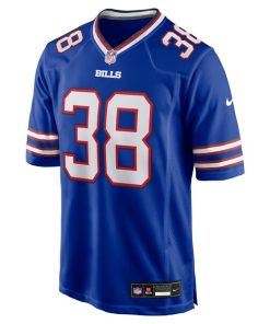 Alternative view of Tre Herndon Buffalo Bills Nike Team Game Jersey -  Royal