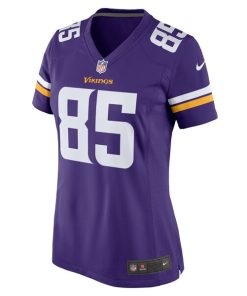 Alternative view of Daylen Baldwin Minnesota Vikings Nike Women's  Game Jersey -  Purple