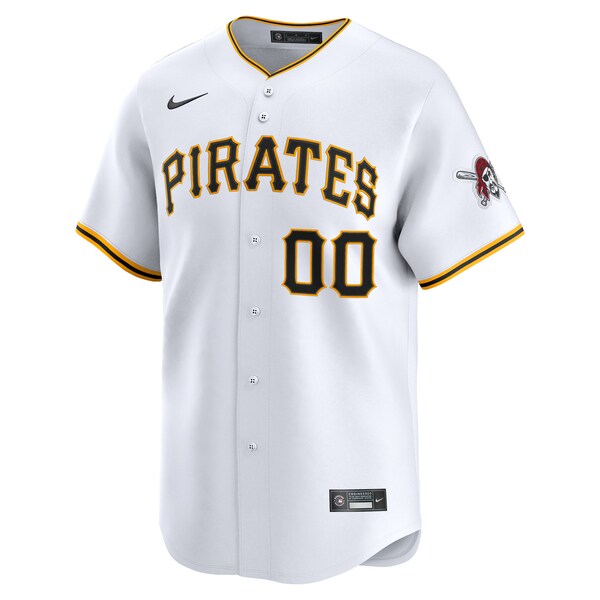 Pittsburgh Pirates Nike Home Limited Pick-A-Player Retired Roster Jersey - White - Image 2