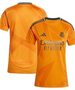 Los Merengues adidas Women's 2024/25 Away Replica Player Jersey - Orange