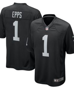 Marcus Epps Las Vegas Raiders Nike Game Player Jersey - Black