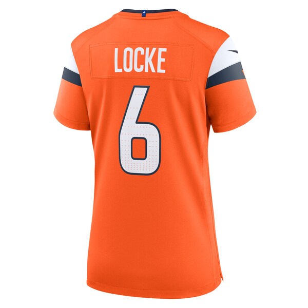 P.J. Locke Denver Broncos Nike Women's Team Game Jersey - Orange - Image 4