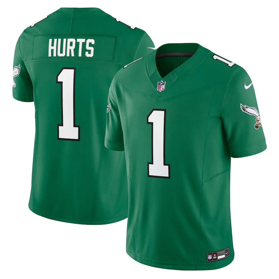 Jalen Hurts Philadelphia Eagles Nike Vapor F.U.S.E. Limited Jersey - Green/Black/Kelly Green/White - Image 10
