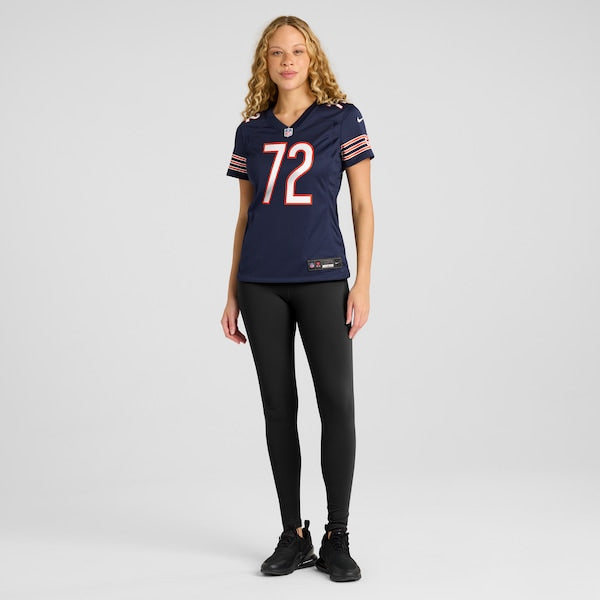 Kiran Amegadjie Chicago Bears Nike Women's Game Jersey - Navy - Image 5