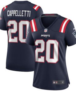 Gino Cappelletti New England Patriots Nike Women's Game Retired Player Jersey - Navy