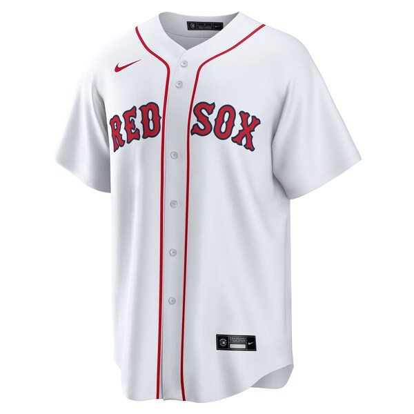 Boston Red Sox Nike #1 Groom Home Replica Jersey - White - Image 2