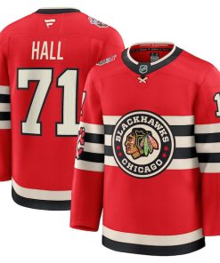 Taylor Hall Chicago Blackhawks  2025 NHL Winter Classic Premium Player Jersey - Red