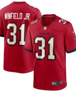 Antoine Winfield Jr. Tampa Bay Buccaneers Nike Game Jersey - Red/Pewter