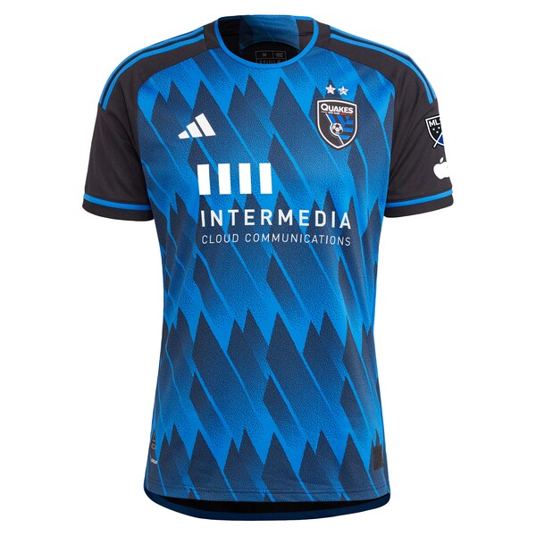 Jackson Yueill San Jose Earthquakes adidas 2024 Active Fault Authentic Player Jersey - Blue - Image 2