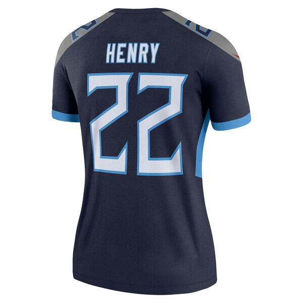 Derrick Henry Tennessee Titans Nike Women's New Legend Jersey - Navy/Light Blue - Image 5