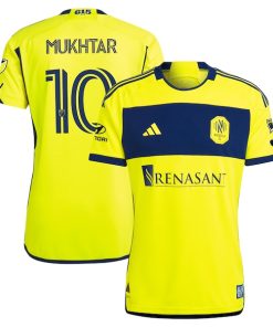 Hany Mukhtar Nashville SC adidas 2024 The 615 Kit Authentic Player Jersey - Yellow